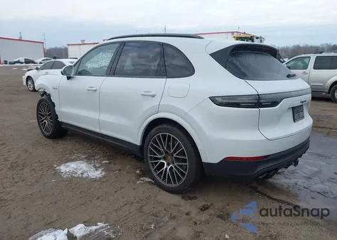 2022 Porsche Cayenne E-Hybrid Platinum Edition из США, поврежденный, VIN WP1AE2AY1NDA26210